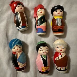 Authentic Tiny Hand Painted Chinese Figurines